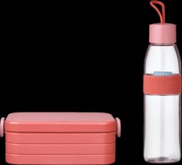 Promo-Set Lunchbox/Trinkflasche vivid mauve von ROSTI MEPAL