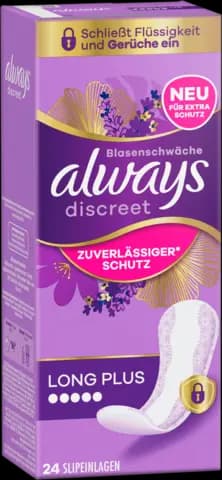 Discreet Long Plus von ALWAYS