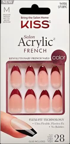 Salon Acrylic French Color Catchy von KISS