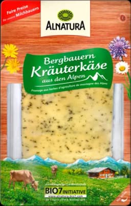Alpen Kräuterkäse von ALNATURA