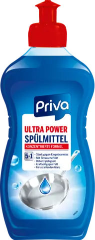 Handgeschirrspülmittel ultra blau von PRIVA