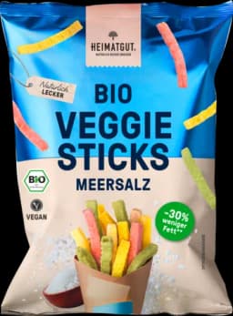 Veggie Sticks Meersalz Bio von HEIMATGUT