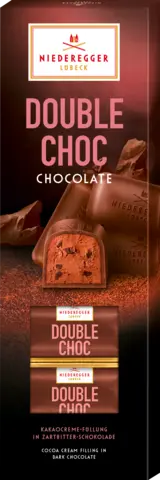 Double Choc in Zartbitter-Schokolade von NIEDEREGGER