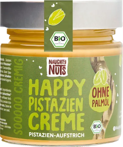 Bio Happy Pistachio Creme von NAUGHTY NUTS