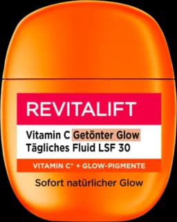 Revitalift Vitamin C Tägliches Fluid Getönter Glow LSF 30 von LOREAL