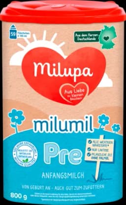 Anfangsmilch PRE, von Geburt an von MILUPA