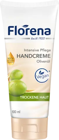 Intensive Pflege Handcreme Olivenöl von FLORENA
