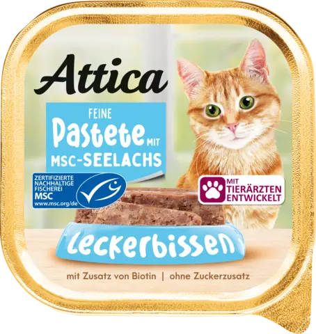 Pastete mit MSC-Seelachs von ATTICA