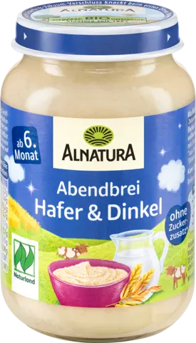 Bio Abendbrei Hafer & Dinkel von ALNATURA
