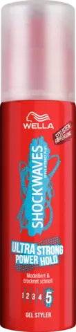 Shockwaves Ultra Strong Power Hold Gel Styler von SHOCK WAVES