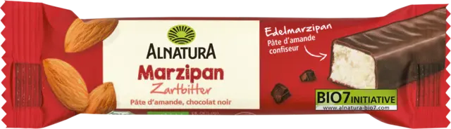 Bio Marzipan Zartbitter Riegel von ALNATURA