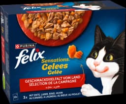 Sensations Gelee Geschmacksvielfalt vom Land 12x85g von FELIX