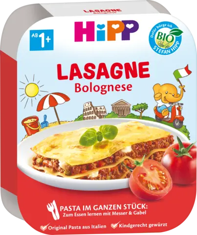 Bio Lasagne Bolognese ab 1 Jahr von HIPP