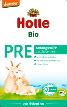 Demeter Anfangsmilch PRE aus Ziegenmilch von HOLLE