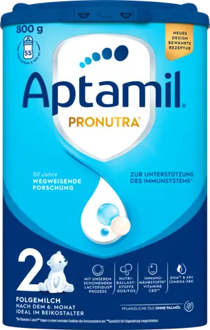 Pronutra 2 Folgemilch nach dem 6. Monat von APTAMIL