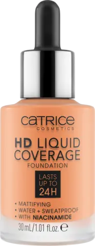 HD Liquid Coverage Foundation 034 Medium beige von CATRICE