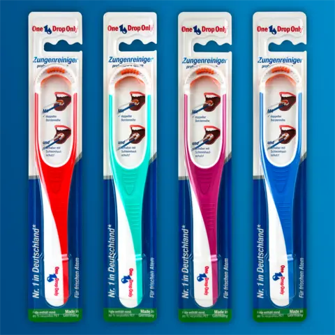 Zungenreiniger Professional Deluxe von ONE DROP ONLY