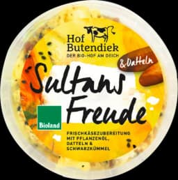Sultans Freude, Frischkäsezubereitung, mit Datteln von BUTENDIEK