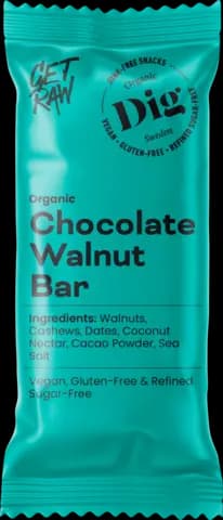 Bio Chocolate Walnut Bar von BIO DIG