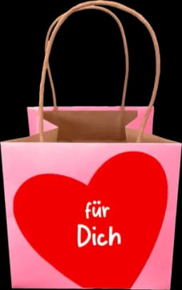 Papiertüte Für Dich kleine Schrift von DIV.SAISONMARKEN