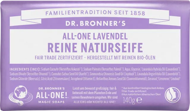 Reine Naturseife Lavendel von DR.BRONNERS