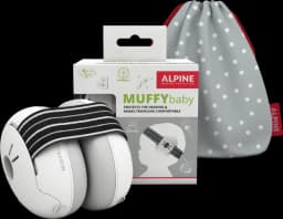 Muffy Baby schwarz Ohrenschützer von ALPINE