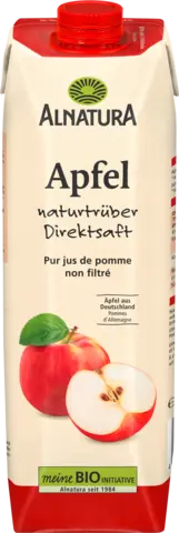 Bio Apfelsaft naturtrüb von ALNATURA