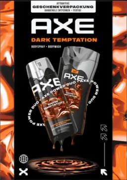 Geschenkset Dark Temptation Bodyspray 150ml/Duschgel 250ml 2-teilig von AXE
