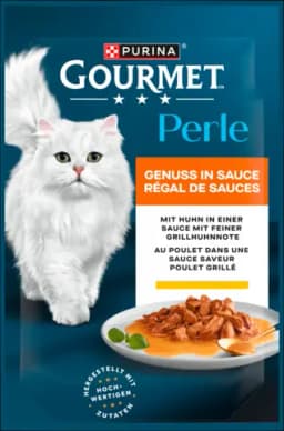 Gourmet Perle Genuss in Sauce mit Huhn von GOURMET