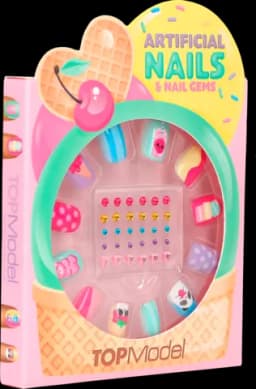 Kunstnägel und Dekosteine Set Candy Glam von DEPESCHE