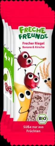 Riegel Banane&Kirsche Bio von ERDBÄR