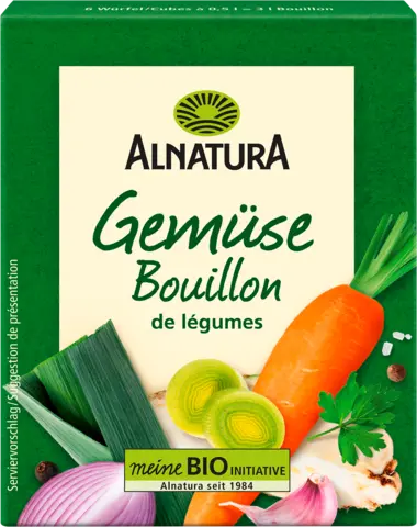 Bio Gemüsebouillon Würfel von ALNATURA