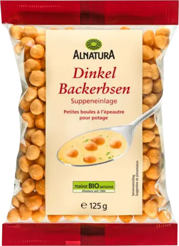 Bio Dinkel Backerbsen von ALNATURA