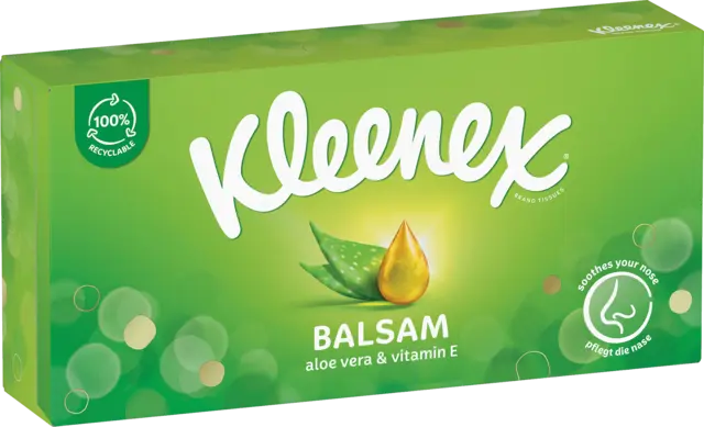Balsam Taschentücher Box 4-lagig von KLEENEX