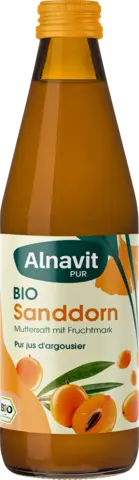 Bio Sanddorn Direktsaft von ALNAVIT