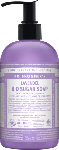 Bio Sugar Soap Lavendel von DR.BRONNERS