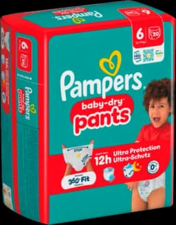 Baby Dry Windeln Extra Large Single Pack 13-18kg Gr.6 20ST von PAMPERS