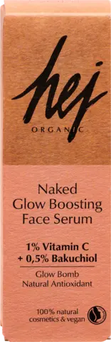 Naked Glow Boosting Face Serum von HEJ ORGANIC