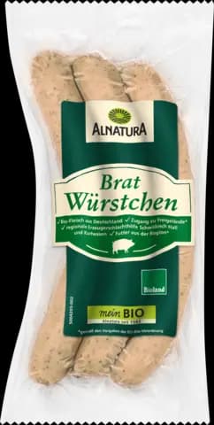 Bio Brat-Würstchen von ALNATURA