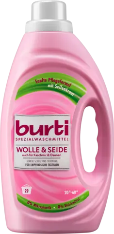 Wolle & Seide Spezialwaschmittel von BURTI