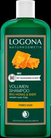 Volumen Shampoo Bier & Bio-Honig von LOGONA