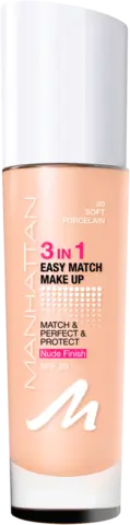 3 in 1 Easy Match Make-up 030 soft porcelain von MANHATTAN
