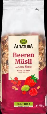 Bio Beeren Müsli von ALNATURA