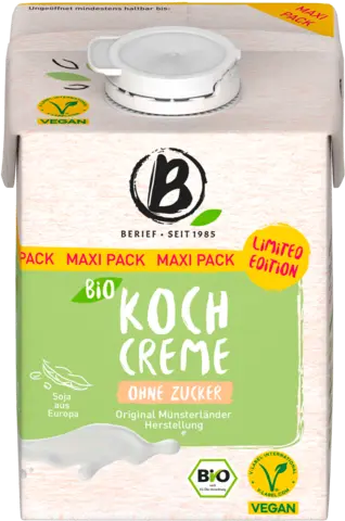 Bio Kochcreme Soja von BERIEF