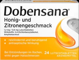 Honig und Zitrone Lutschtabletten von DOBENSANA
