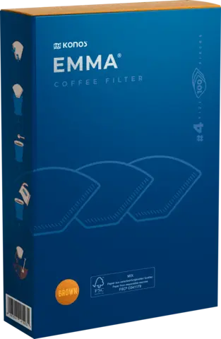 Emma Kaffeefilter Größe 4 von KONOS