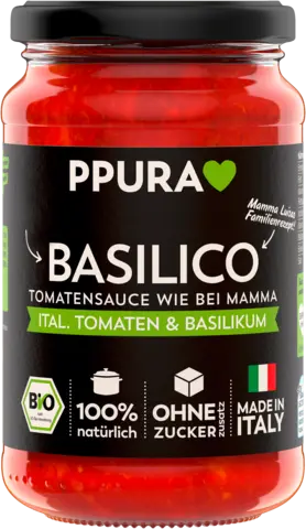 Bio Sugo Basilico von PPURA