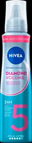 Hair Care Styling Mousse Diamond Volume 24h Halt & Glänzendes Volumen von NIVEA