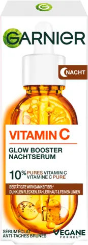 SkinActive Vitamin C Glow Booster Nachtserum von GARNIER