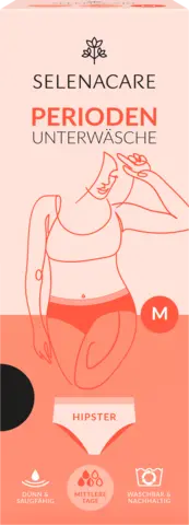 Menstruationsunterwäsche Hipster Gr.M von SELENACARE